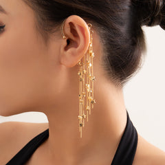 Starry Chain Multi-Drop Earrings