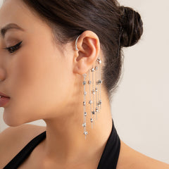 Starry Chain Multi-Drop Earrings